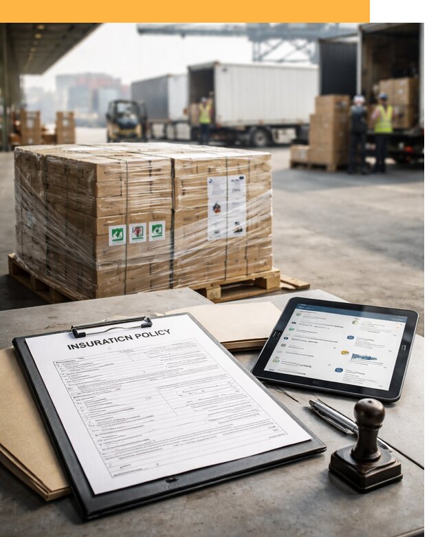 Страхование международных грузов от 3806 руб, полная защита