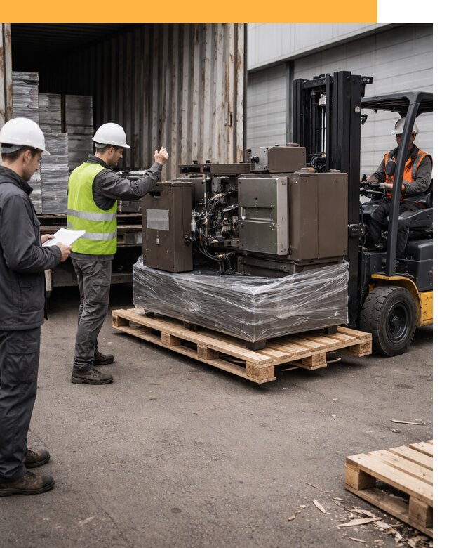 Доставка промышленного оборудования из Европы от 48933