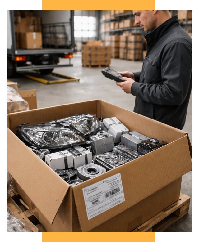 Доставка автозапчастей из Европы под ключ от 13593 р. | СетСервис-Ксм