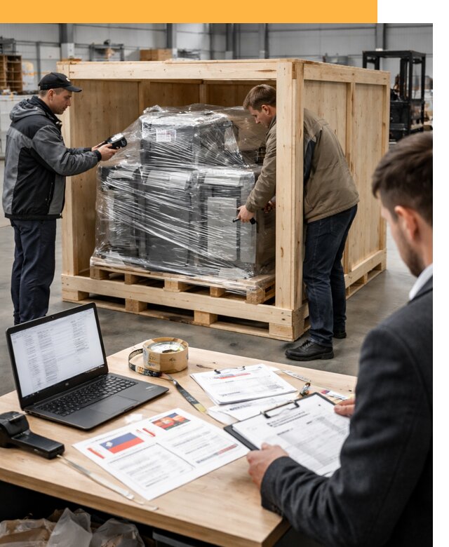 Доставка промышленного оборудования из США от 70681 руб