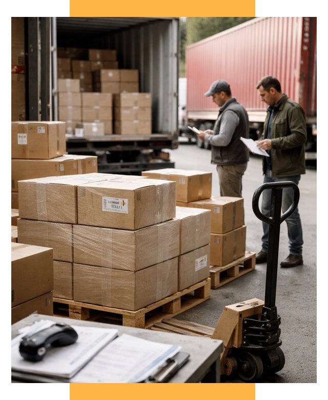 Доставка грузов из Италии в Россию от 19573 р. СетСервис-Ксм