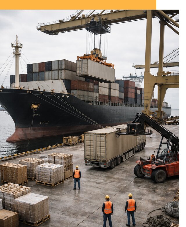 Морские перевозки из Индии: доставка FCL/LCL, таможня от 130488