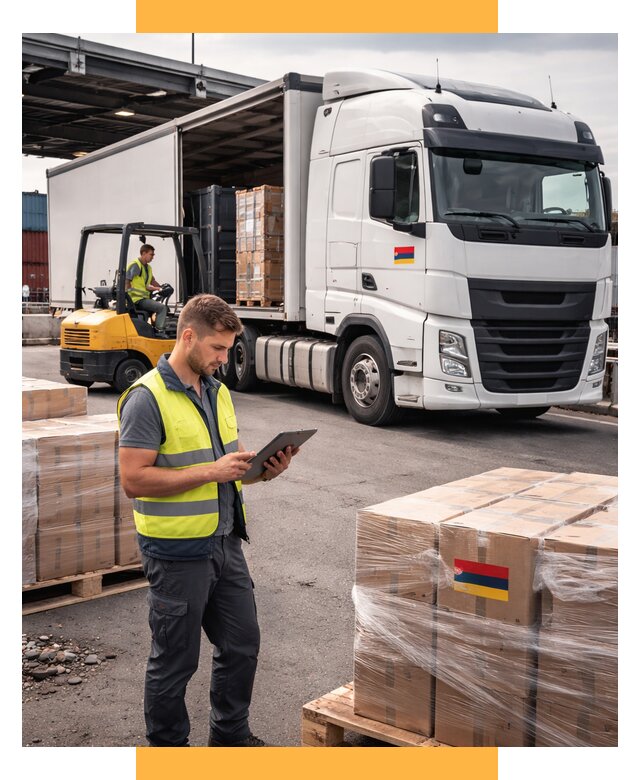 Автоперевозки из Армении от 103303 р. — услуги СетСервис-Ксм