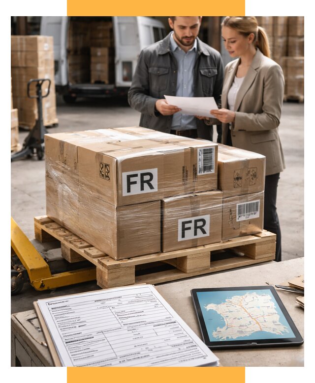 Доставка грузов в Францию от 27185 р., логистика СетСервис-Ксм