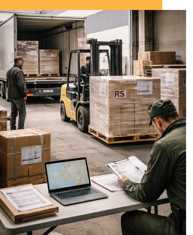 Доставка грузов в Сербию от 48933 руб, международные перевозки