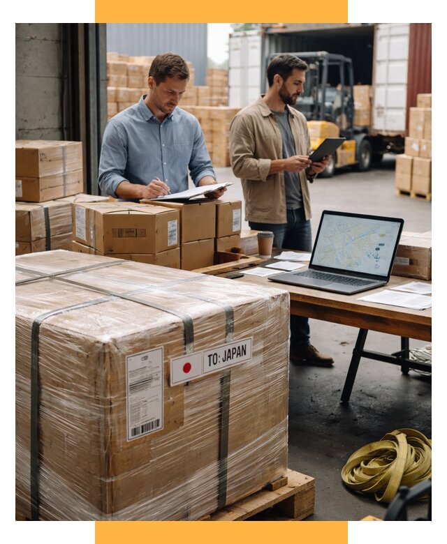 Доставка грузов в Японию от 27185 р., логистика СетСервис-Ксм