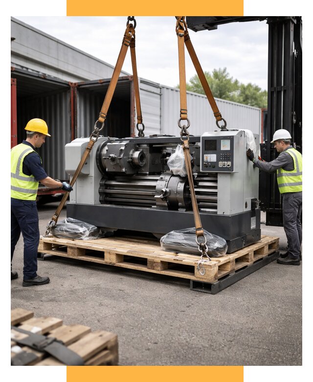 Перевозка станков и таможня от 65244 р. | СетСервис-Ксм логистика