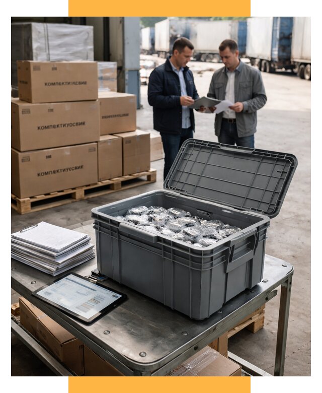 Перевозка комплектующих из Китая от 7068 р. | СетСервис-Ксм