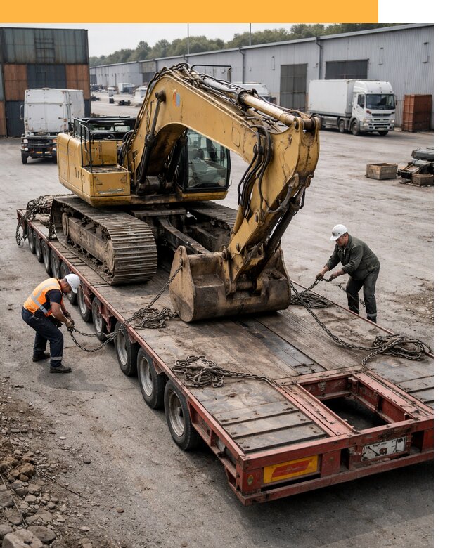 Перевозка спецтехники по России и миру от 48933 руб