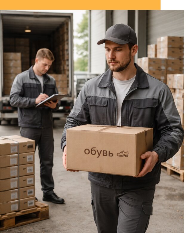 Международная перевозка обуви с таможенным оформлением от 4893