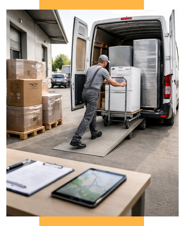 Перевозка бытовой техники от 7068 р. - логистика СетСервис-Ксм