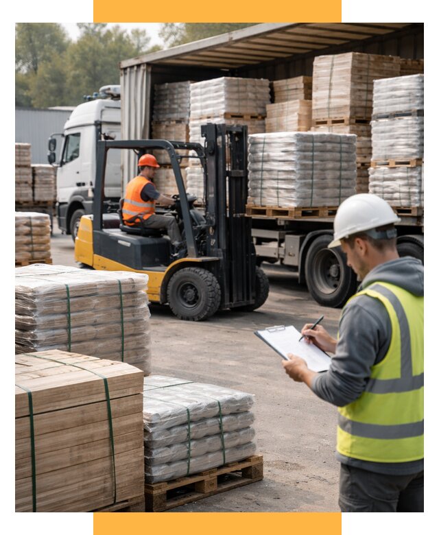 Перевозка строительных материалов от 5981 р. | СетСервис-Ксм