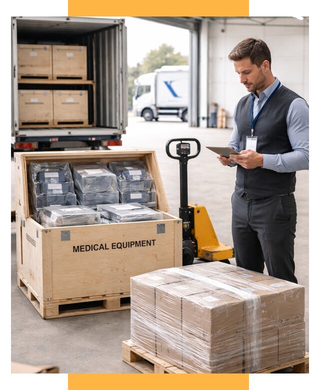 Перевозка медицинского оборудования от 16311 р. в СетСервис-Ксм