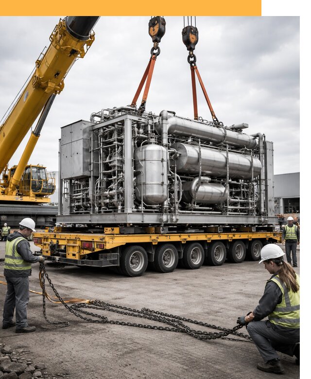 Перевозка тяжеловесных грузов по миру от 163110 руб