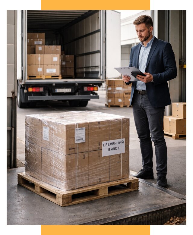Временный вывоз товаров под ключ от 8699 р. | СетСервис-Ксм