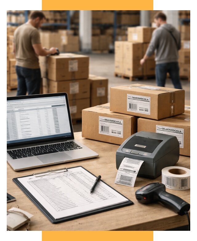 Маркировка импортных товаров от 4893 р. под ключ, СетСервис-Ксм